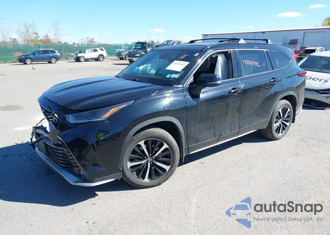2022 Toyota Highlander Xse from USA, damaged, VIN 5TDLZRBHXNS257536